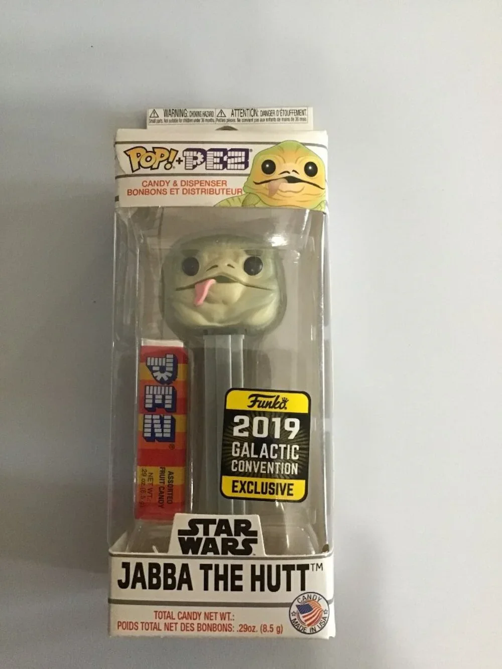 Funko Pop Pez Star Wars Jabba the Hut Celebration Chicago Exclusive Collectible
